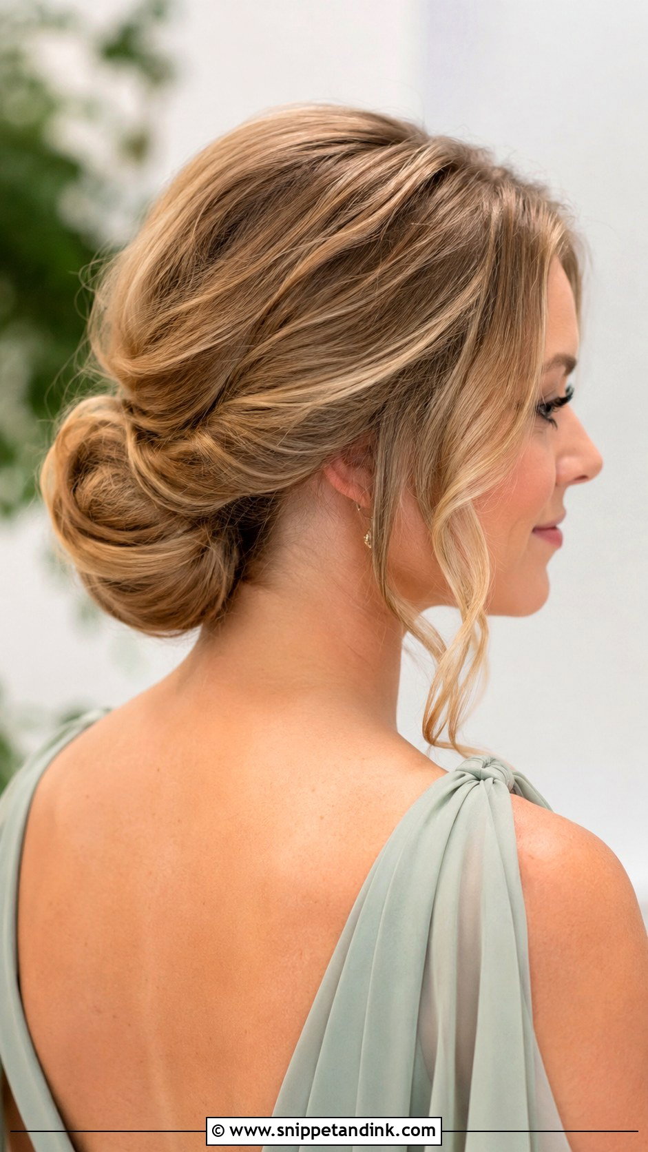 Wedding Low Chignon Bridesmaid Updo - Snippet and Ink - 20 Wedding Hair Updo Bridesmaid Ideas
