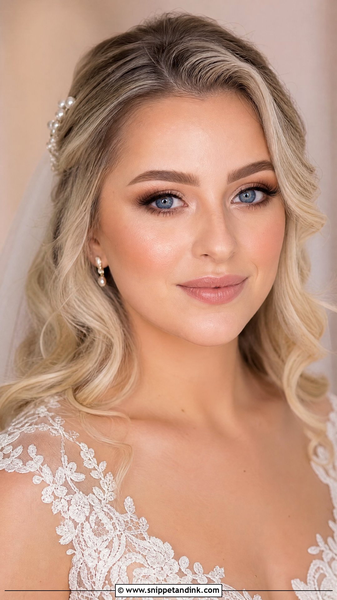 Wedding Makeup For Blue Eyes - Snippet and Ink - 30 Wedding Make Up Ideas