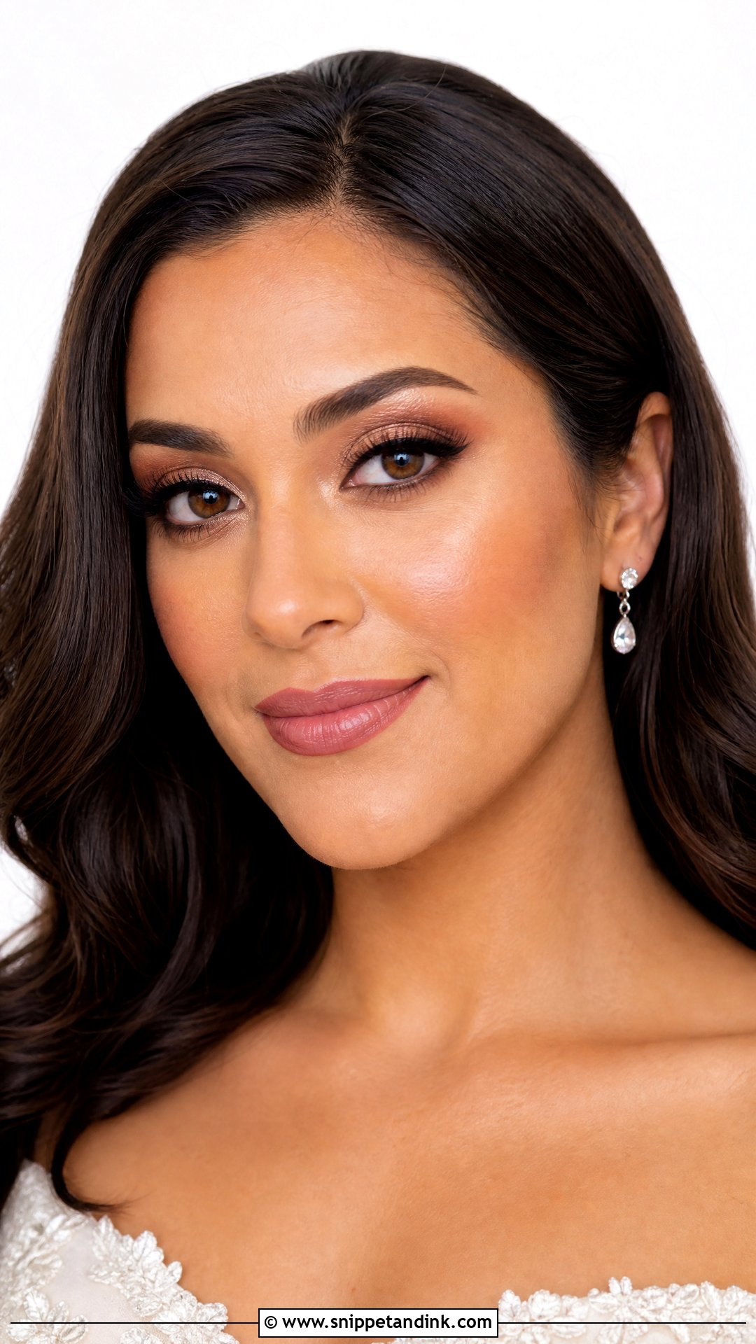 Wedding Makeup For Brown Eyes - Snippet and Ink - 35 Wedding Makeup Ideas