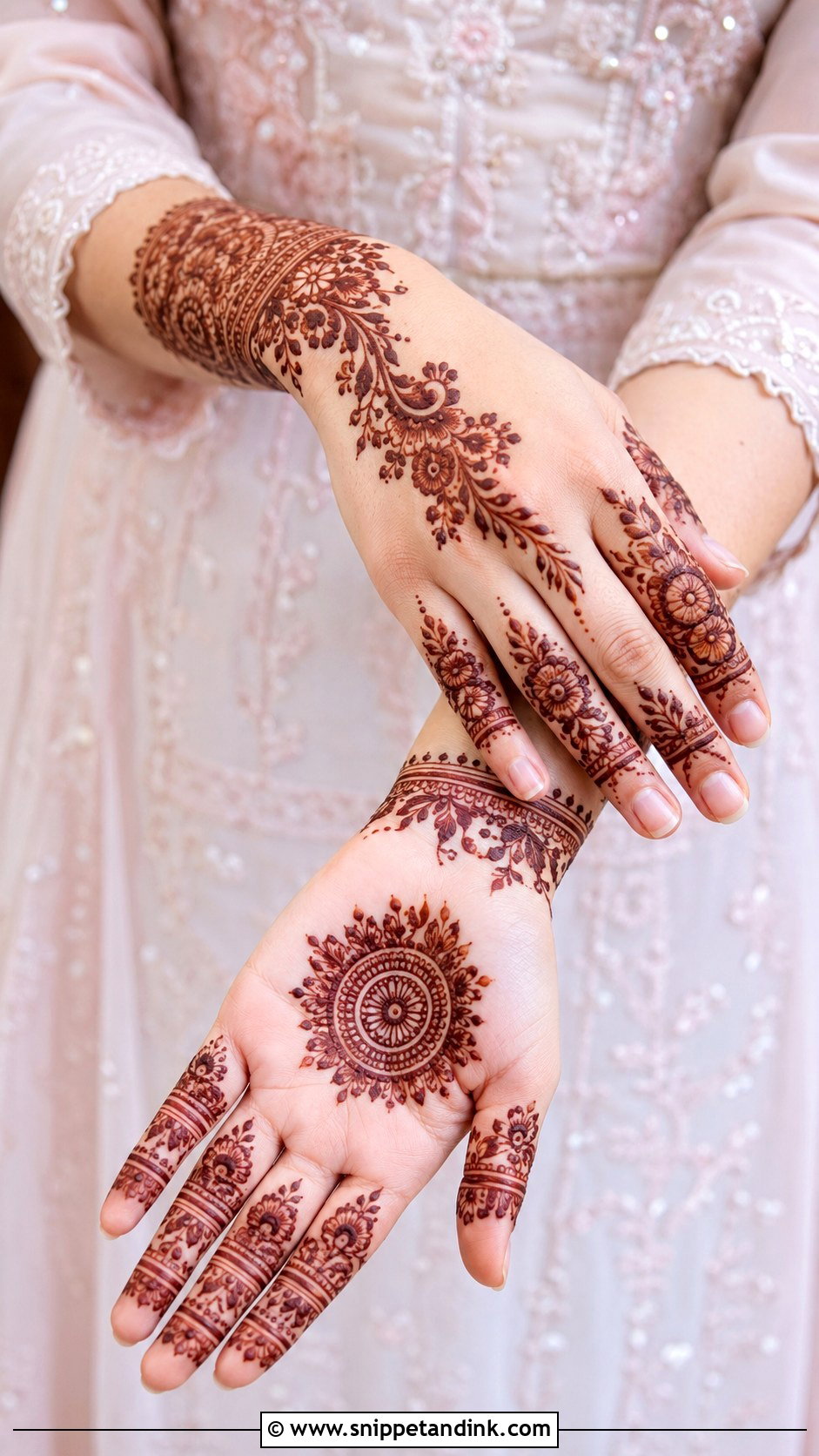 Wedding Mehndi Design For Bridesmaids - Snippet and Ink - 35 Wedding Mehndi Designs