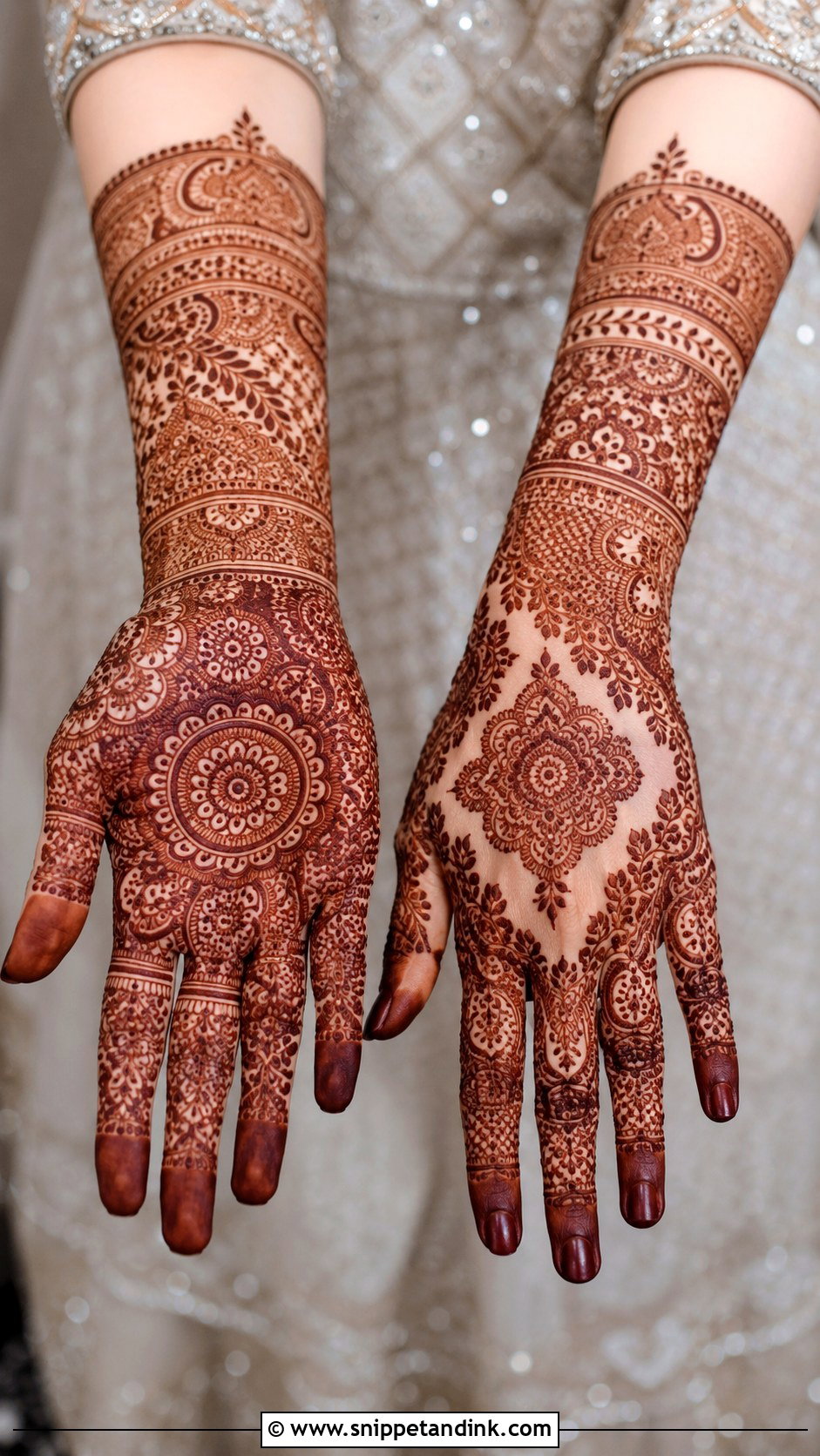 Wedding Mehndi Design For Fair Skin - Snippet and Ink - 35 Wedding Mehndi Designs