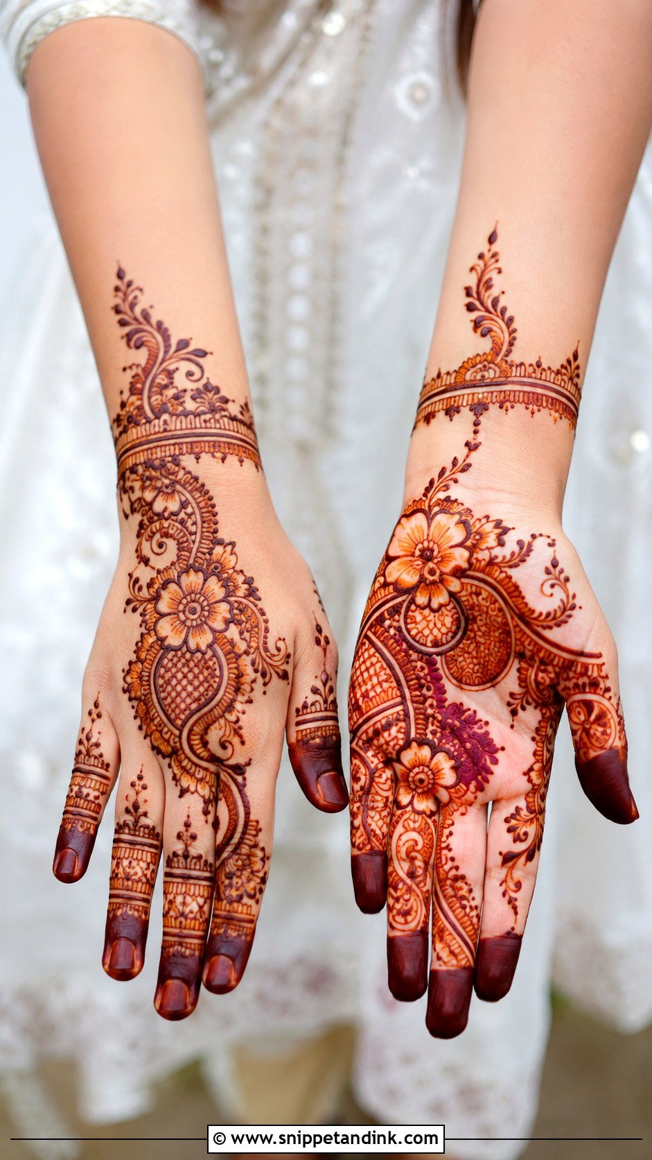 Wedding Mehndi Design For Kids - Snippet and Ink - 30 Kids Children Mehndi Designs