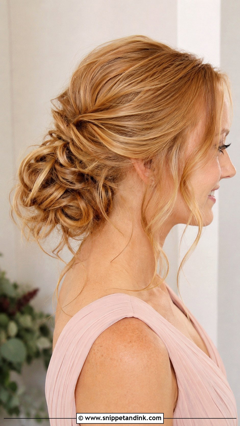 Wedding Messy Bun Bridesmaid Updo - Snippet and Ink - 20 Wedding Hair Updo Bridesmaid Ideas
