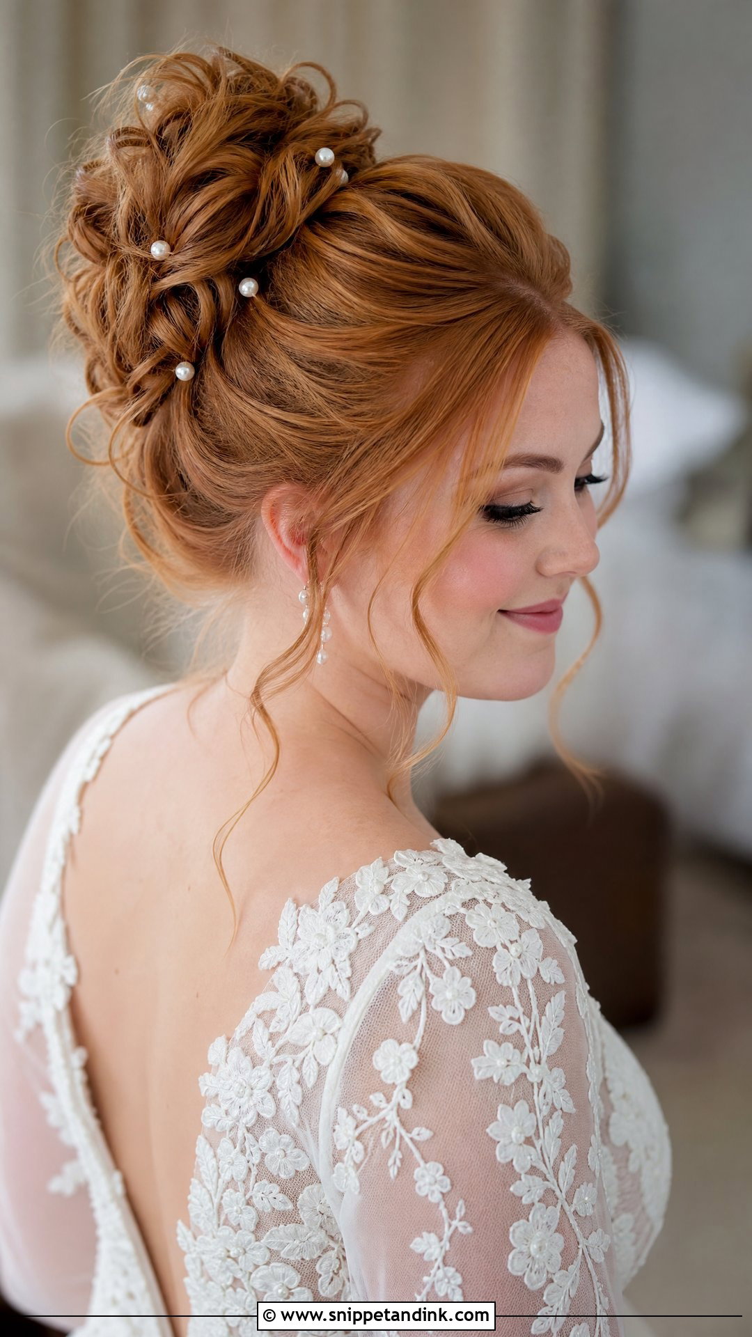 Wedding Messy Bun For Round Face - Snippet and Ink - 20 Wedding Hairstyle for Rounded Face Ideas