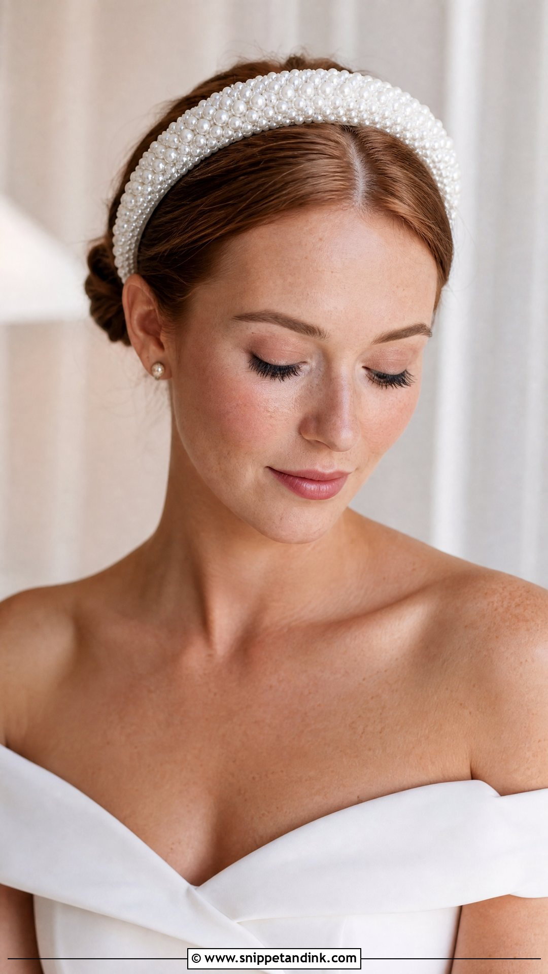 Wedding Pearl Headband - Snippet and Ink - 20 Wedding Hair Pieces Headpieces