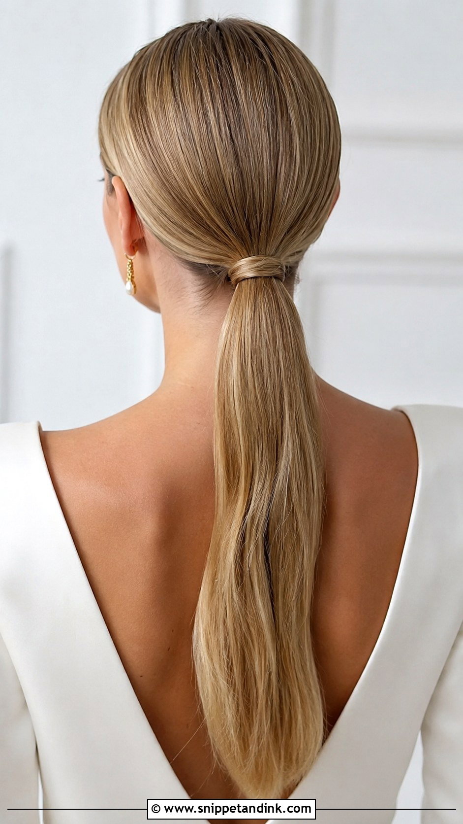 Wedding Ponytail With Veil - Snippet and Ink - 25 Wedding Hair Ponytail Ideas