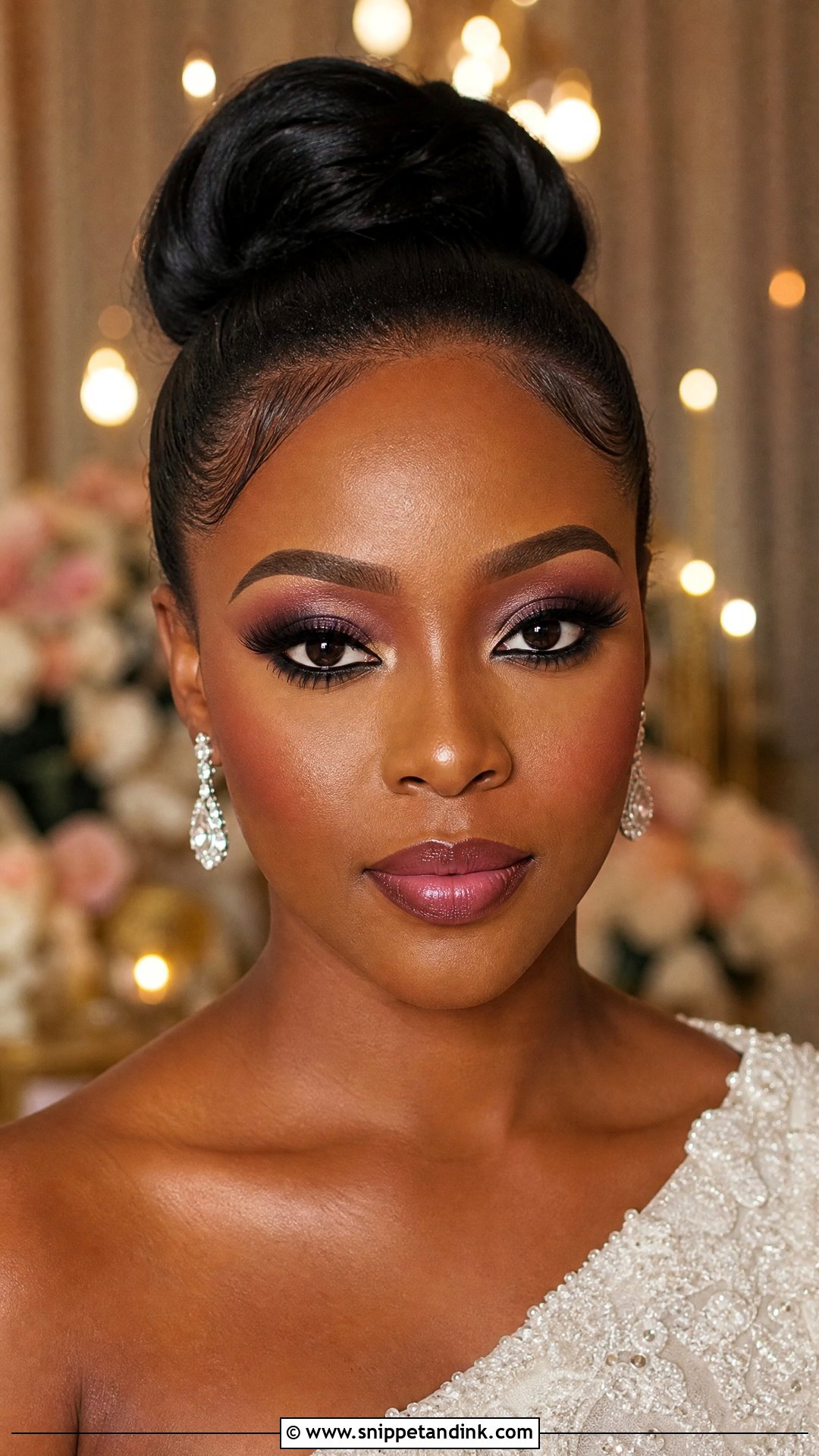 Wedding Reception Bridal Makeup Look - Snippet and Ink - 35 Bridal Makeup Looks