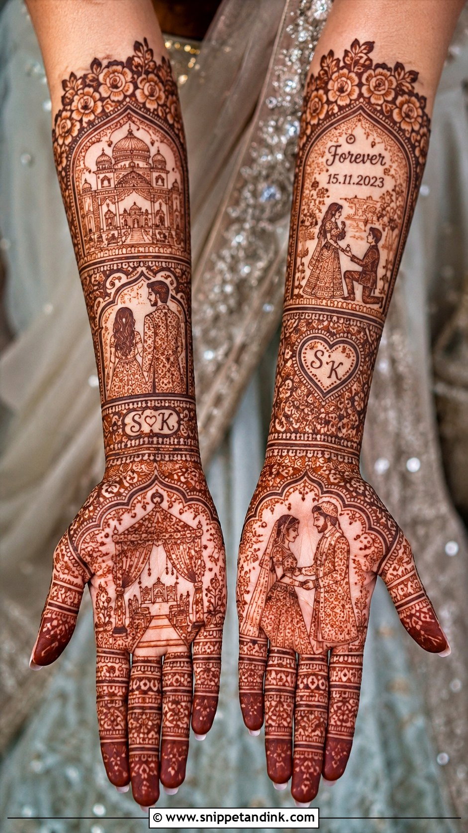 Wedding Story Bridal Mehndi Design - Snippet and Ink - 35 Latest Bridal Mehndi Designs Weddings