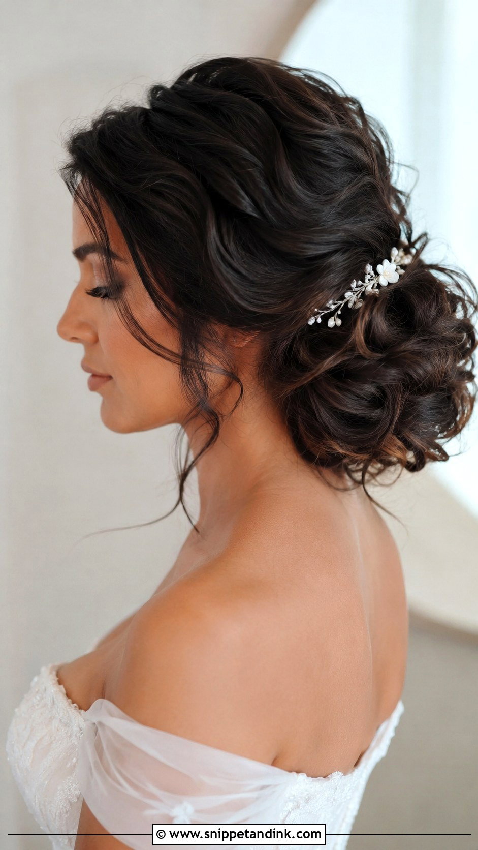 Wedding Textured Bun - Snippet and Ink - 15 Weding Hair Style Ideas