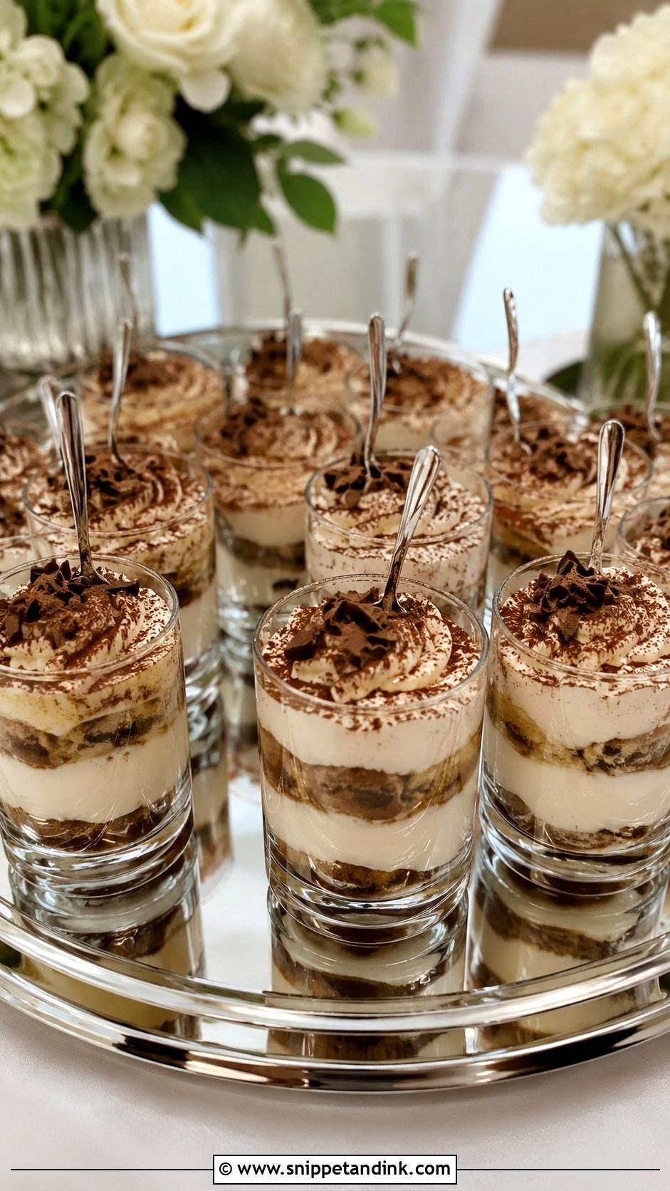 Wedding Tiramisu Cups - Snippet and Ink - 20 Instead of Wedding Cake Ideas