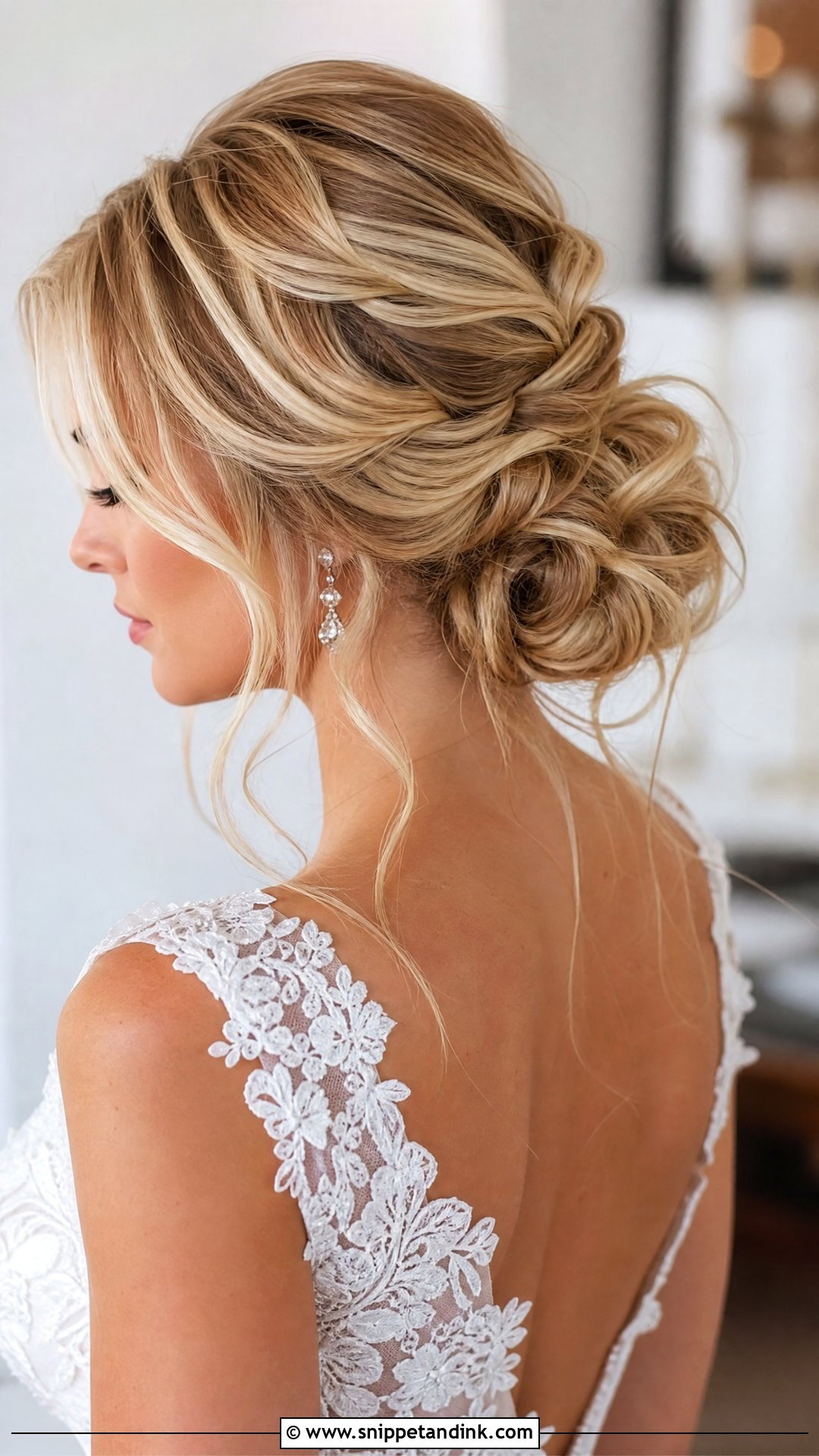 Wedding Updo For Long Hair - Snippet and Ink - 20 Wedding Up Hairstyles