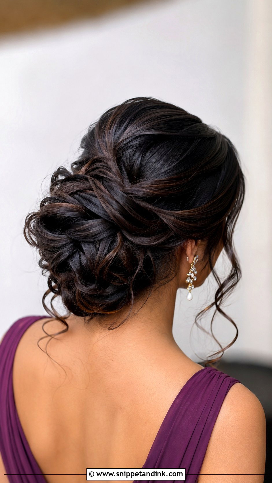 Wedding Updo For Long Hair Bridesmaid - Snippet and Ink - 20 Wedding Hair Updo Bridesmaid Ideas