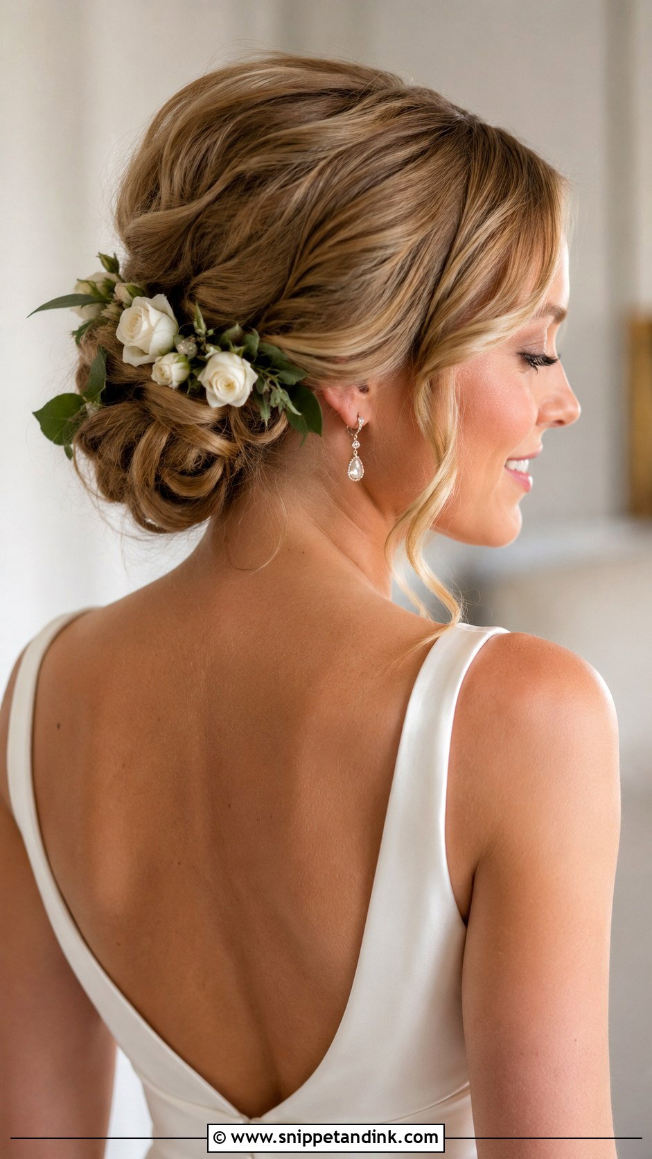 Wedding Updo With Flowers - Snippet and Ink - 15 Wedding Hairstyle with Flowers