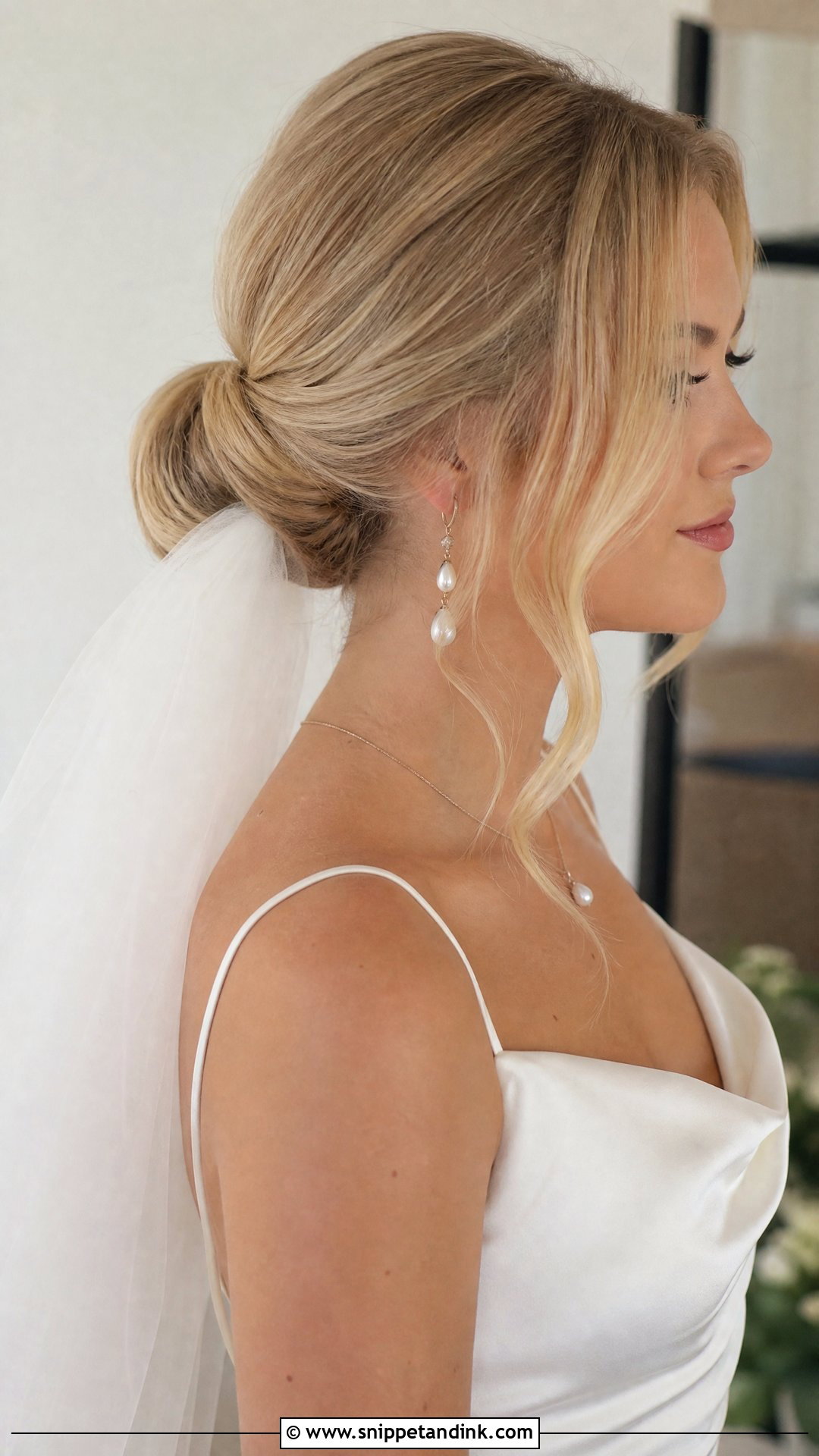 Wedding Updo With Veil - Snippet and Ink - 20 Wedding Up Hairstyles