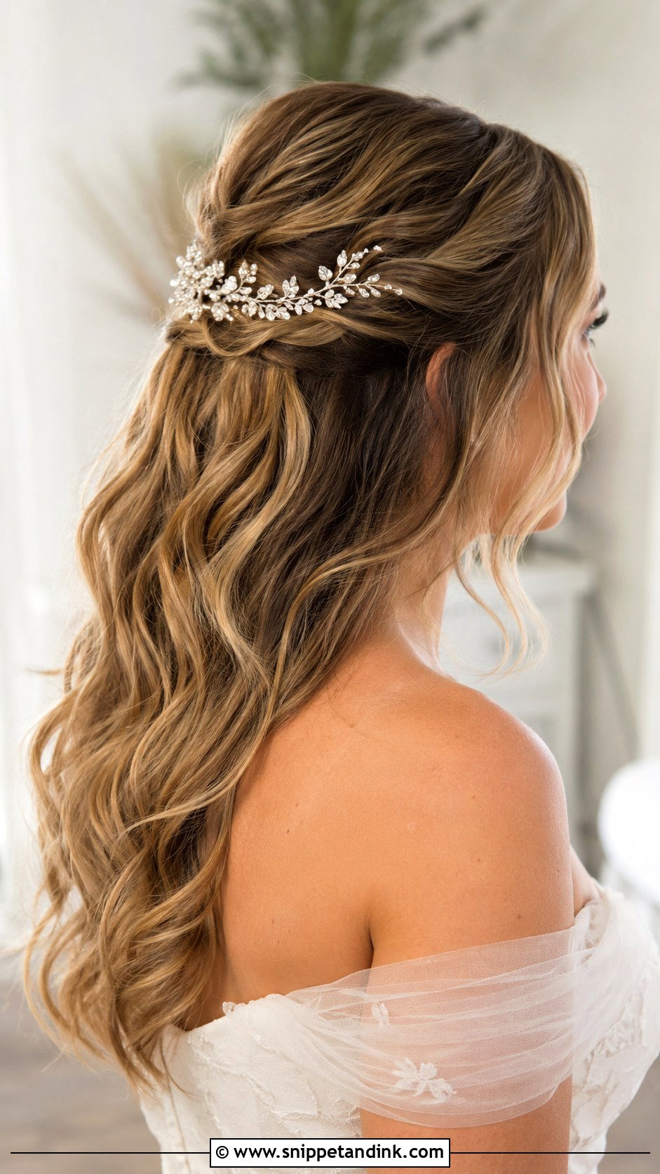 Wedding Wig Half Up Half Down - Snippet and Ink - 15 Wig Hairstyles for Weddings