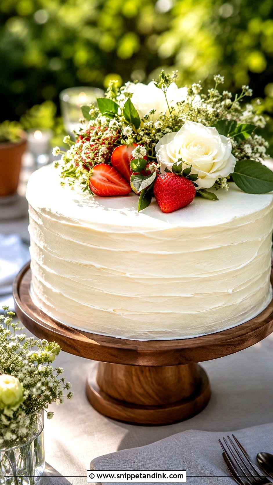 Wegmans Backyard Wedding Cake - Snippet and Ink - 30 Wegmans Wedding Cake Ideas