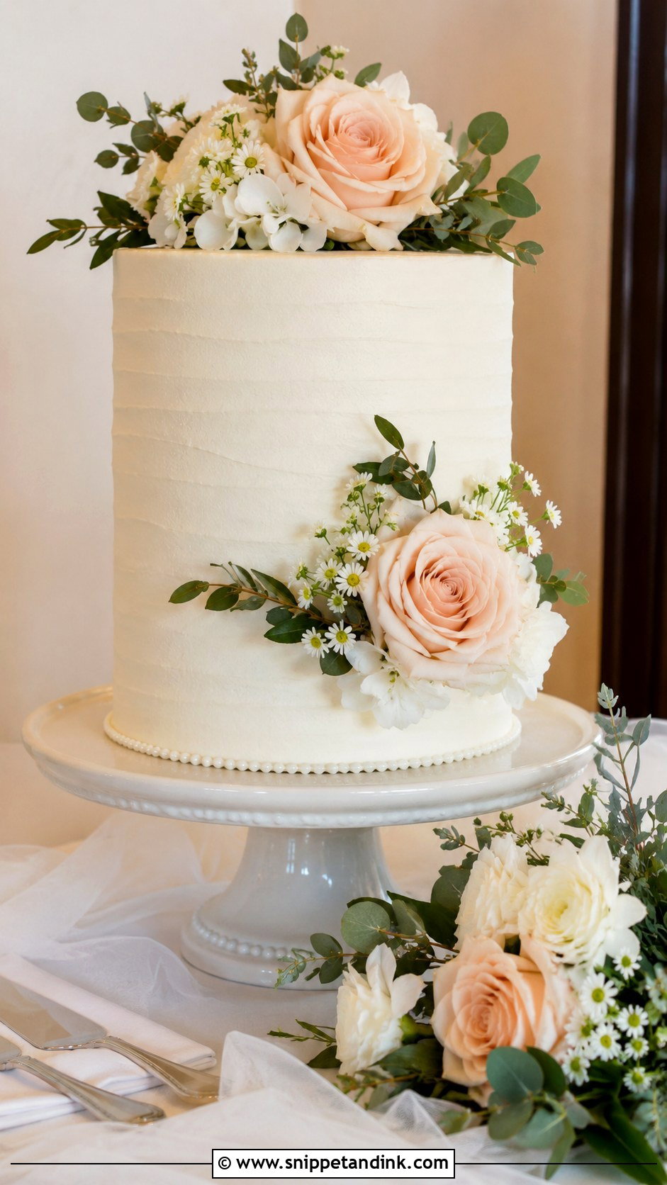 Wegmans Fresh Flower Wedding Cake - Snippet and Ink - 30 Wegmans Wedding Cake Ideas