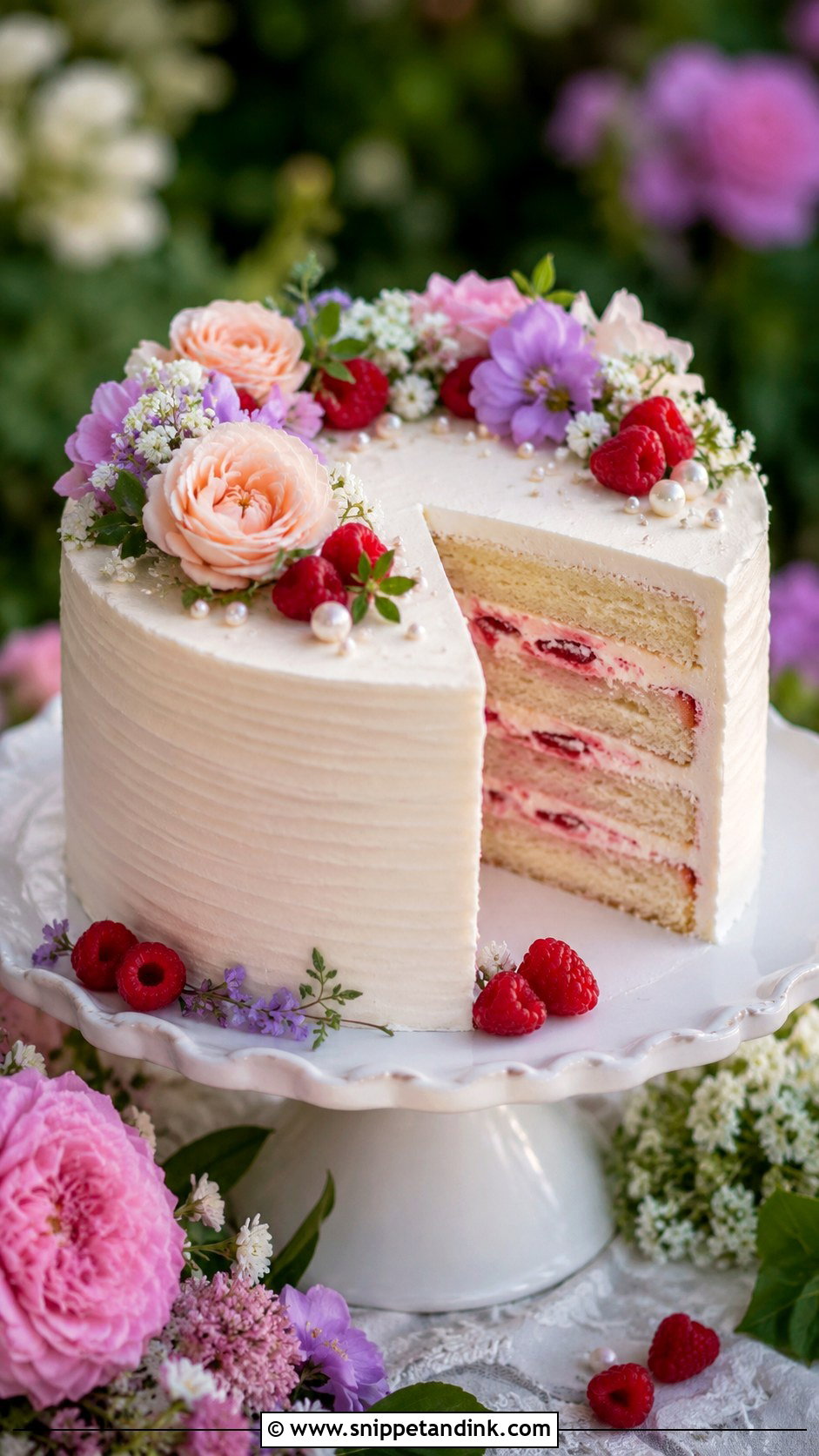 Wegmans Garden Wedding Cake - Snippet and Ink - 30 Wegmans Wedding Cake Ideas