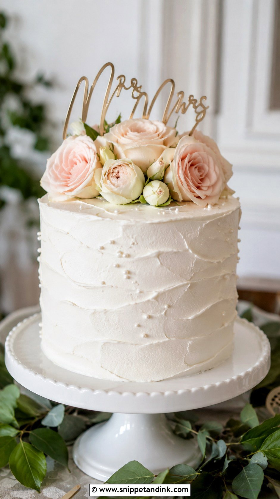 Wegmans Ultimate White Cake - Snippet and Ink - 30 Wegmans Wedding Cake Ideas