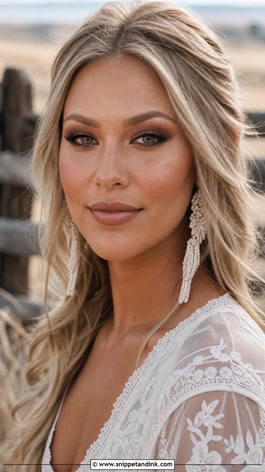 Western Boho Wedding Makeup For Blonde Bride - Snippet and Ink - 20 Boho Wedding Makeup Blonde Ideas