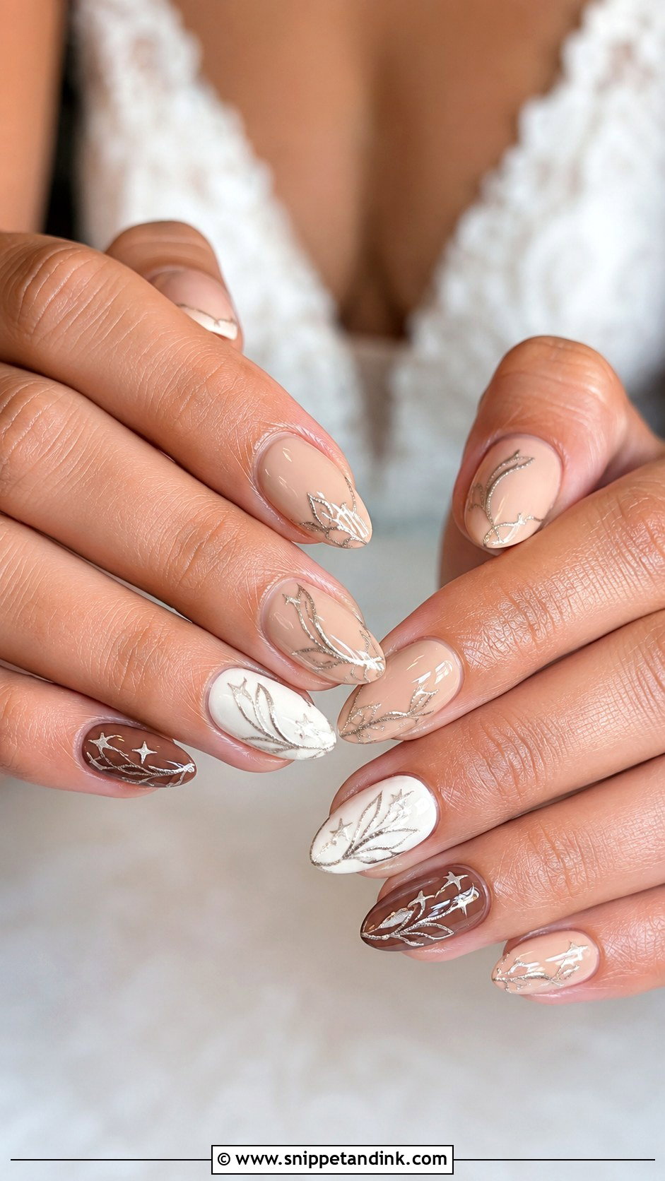 Western Boot Stitch Wedding Nails - Snippet and Ink - 20 Western Wedding Nails for Bride