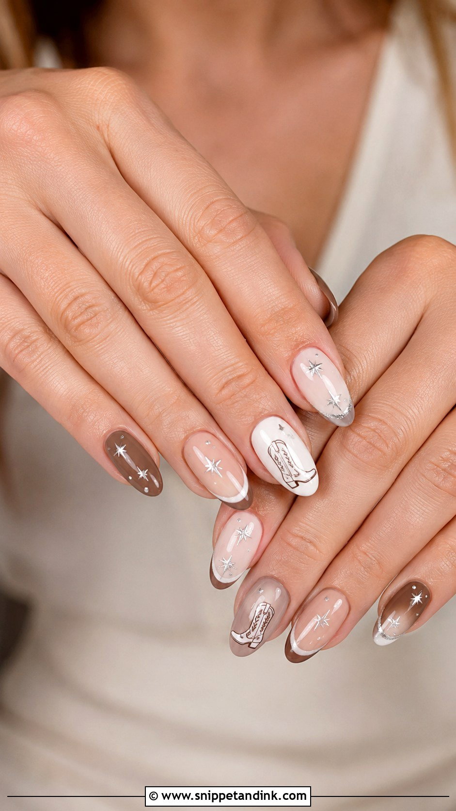 Western Bridal Boots Nails - Snippet and Ink - 20 Western Bridal Nails