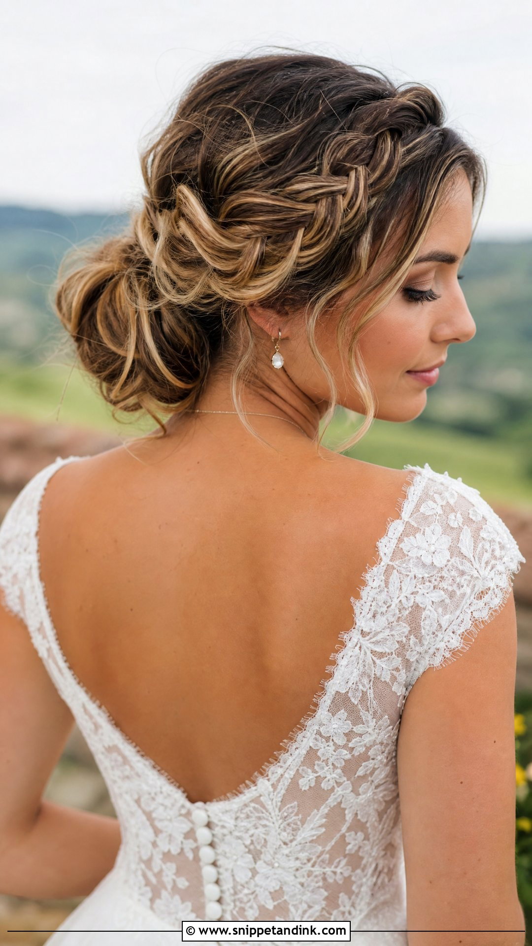 Western Bridal Braided Updo - Snippet and Ink - 20 Western Bridal Hairstyles