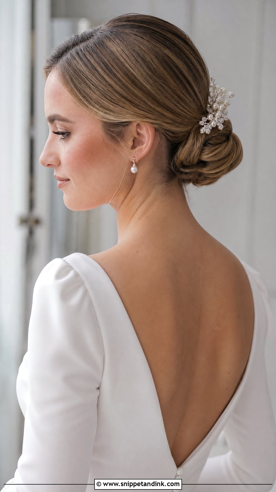 Western Bridal Chignon - Snippet and Ink - 20 Western Bridal Hairstyles