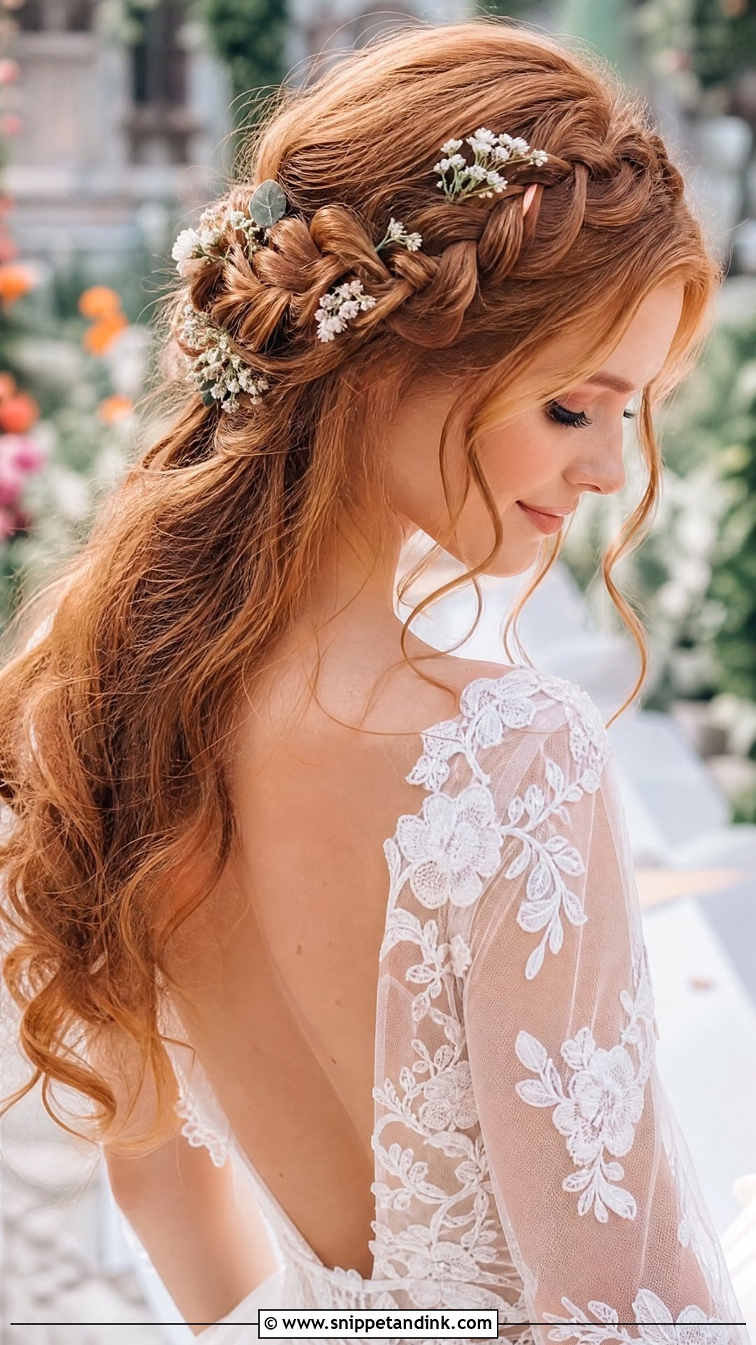 Western Bridal Crown Braid - Snippet and Ink - 20 Western Bridal Hairstyles