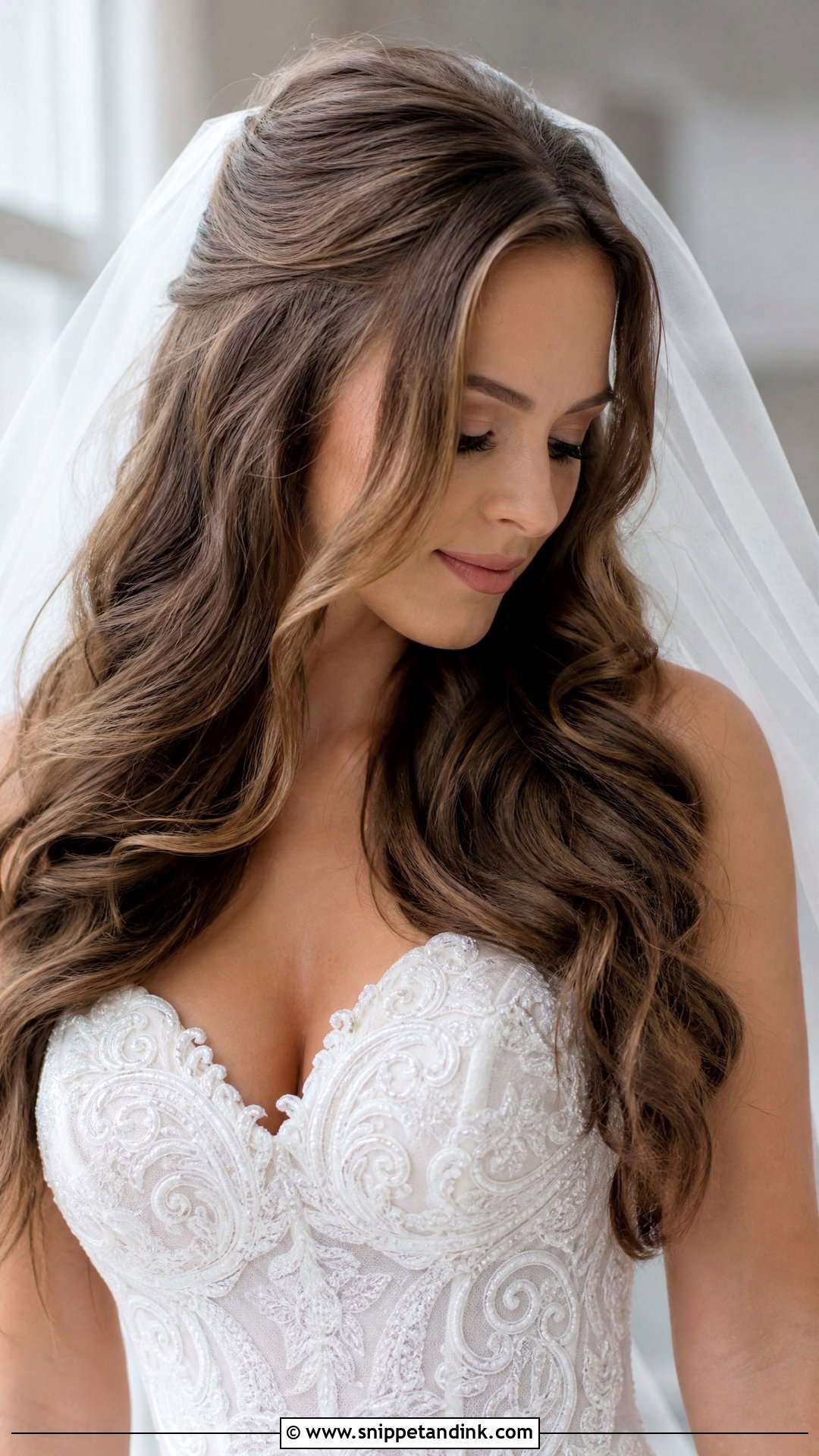 Western Bridal Loose Curls - Snippet and Ink - 20 Western Bridal Hairstyles