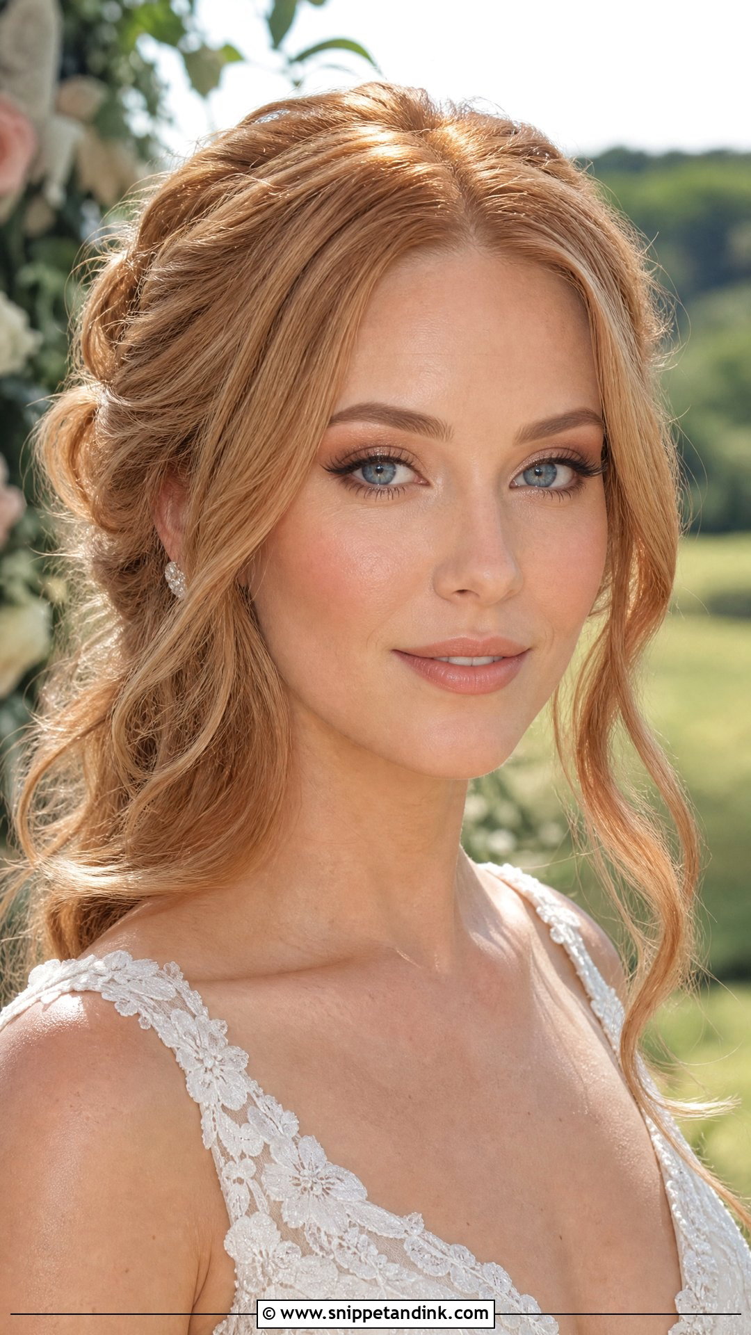 Western Bridal Makeup For Blue Eyes - Snippet and Ink - 20 Western Bridal Makeup Ideas