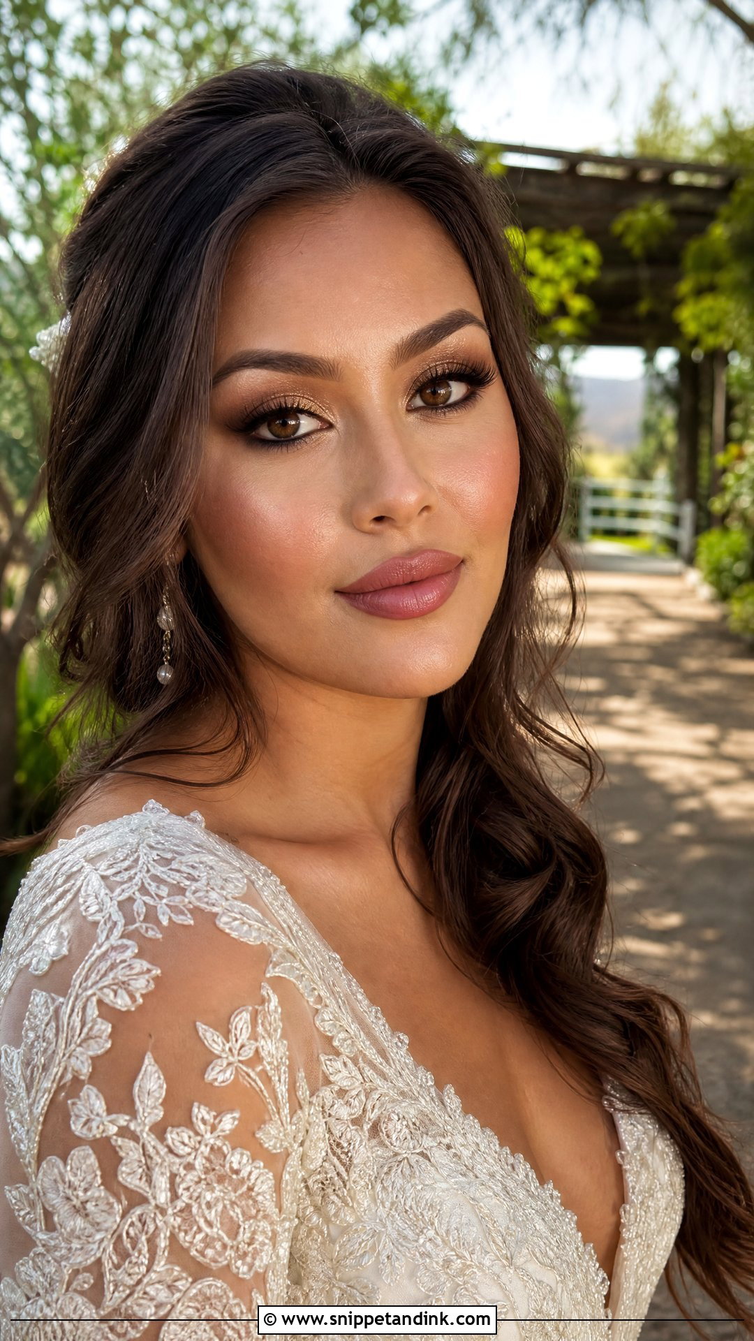 Western Bridal Makeup For Brown Eyes - Snippet and Ink - 20 Western Bridal Makeup Ideas
