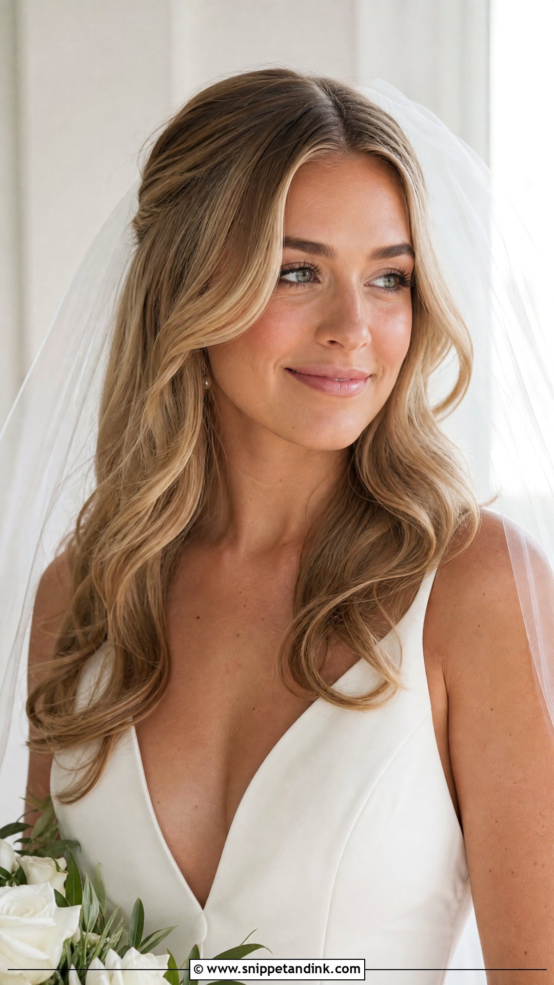 Western Bridal Soft Waves - Snippet and Ink - 20 Western Bridal Hairstyles