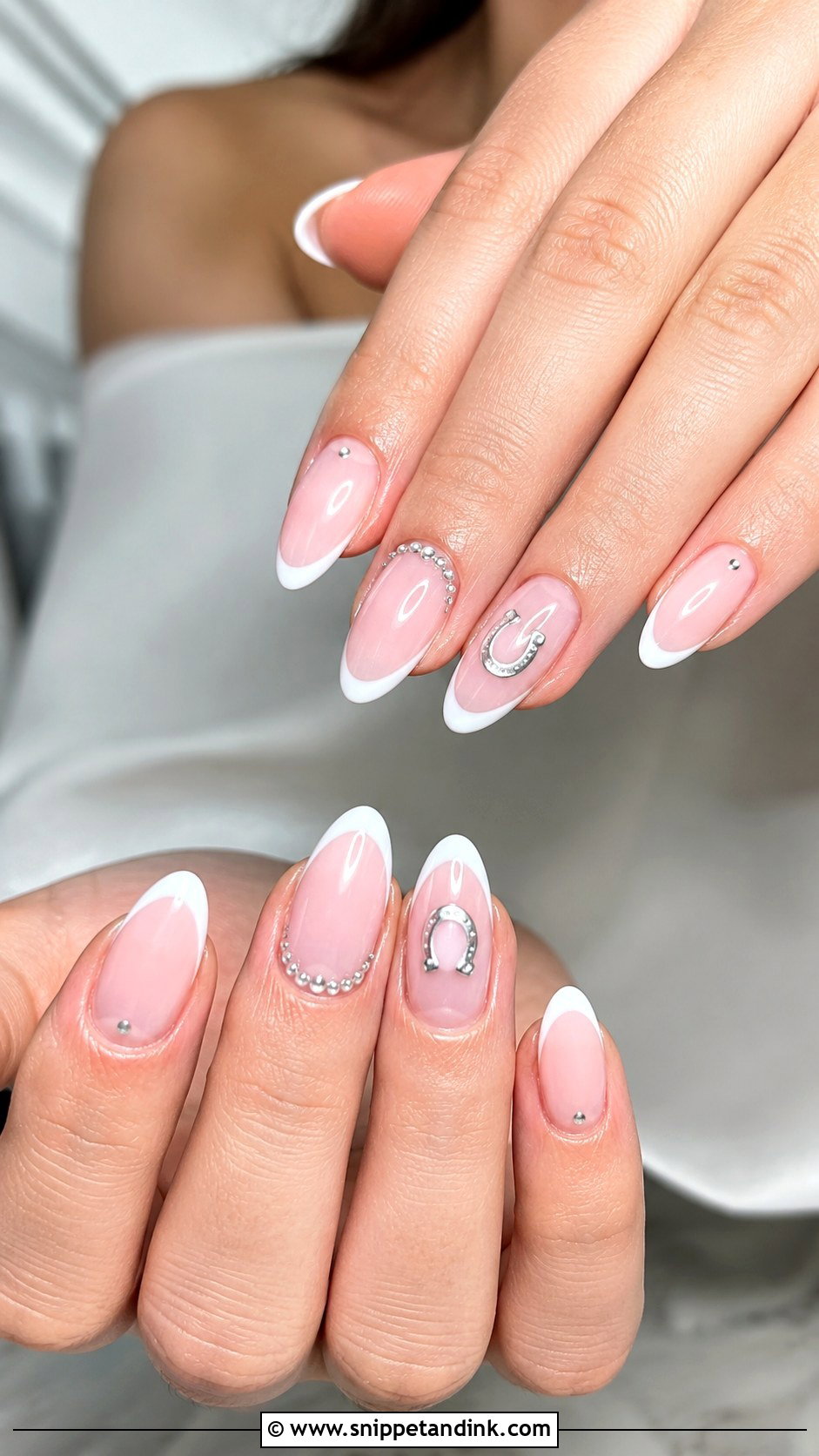 Western Horseshoe Wedding Nails - Snippet and Ink - 20 Western Wedding Nails for Bride