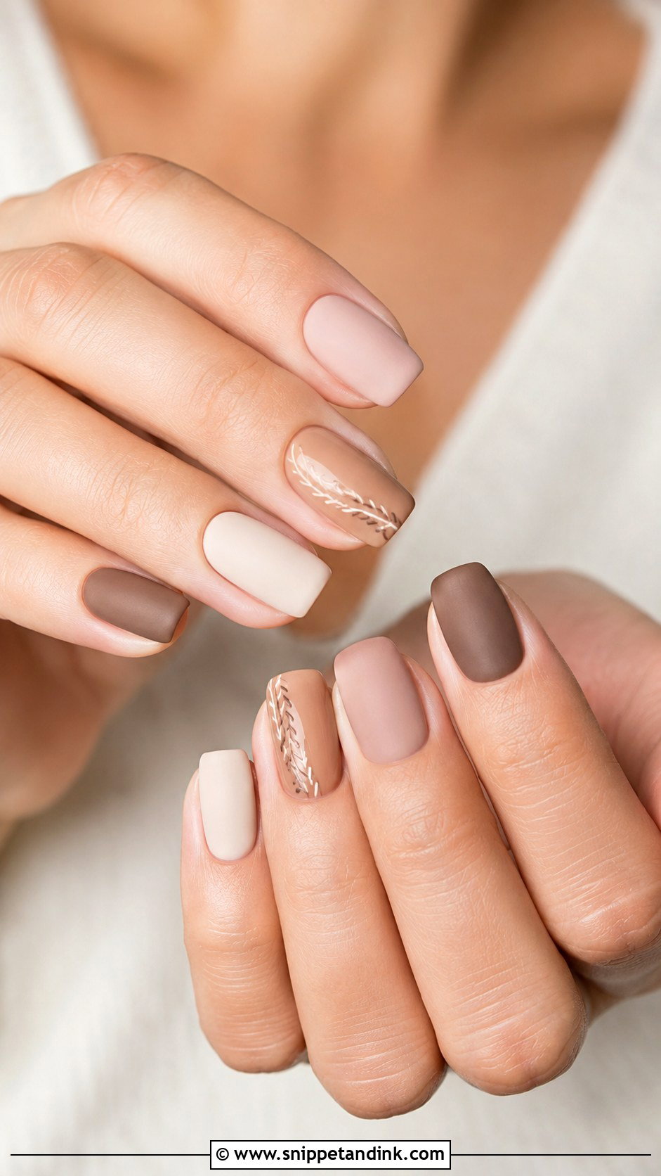 Western Matte Wedding Nails - Snippet and Ink - 20 Western Wedding Nails for Bride
