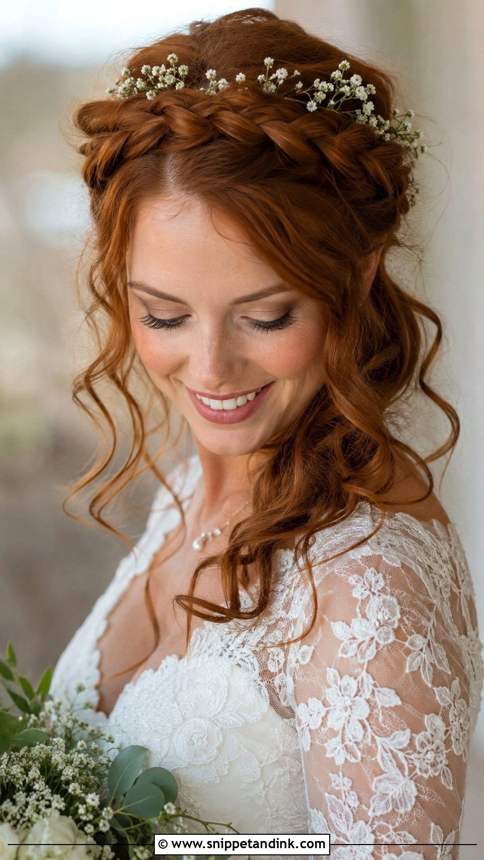 Western Wedding Braided Crown - Snippet and Ink - 15 Western Hairstyles for Women for Wedding