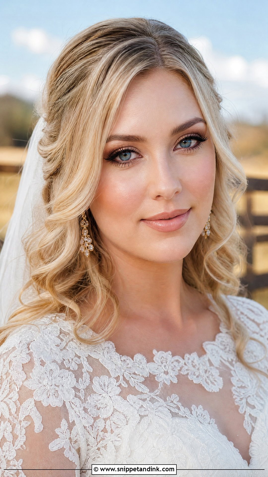Western Wedding Makeup For Blue Eyes - Snippet and Ink - 20 Western Wedding Makeup Ideas