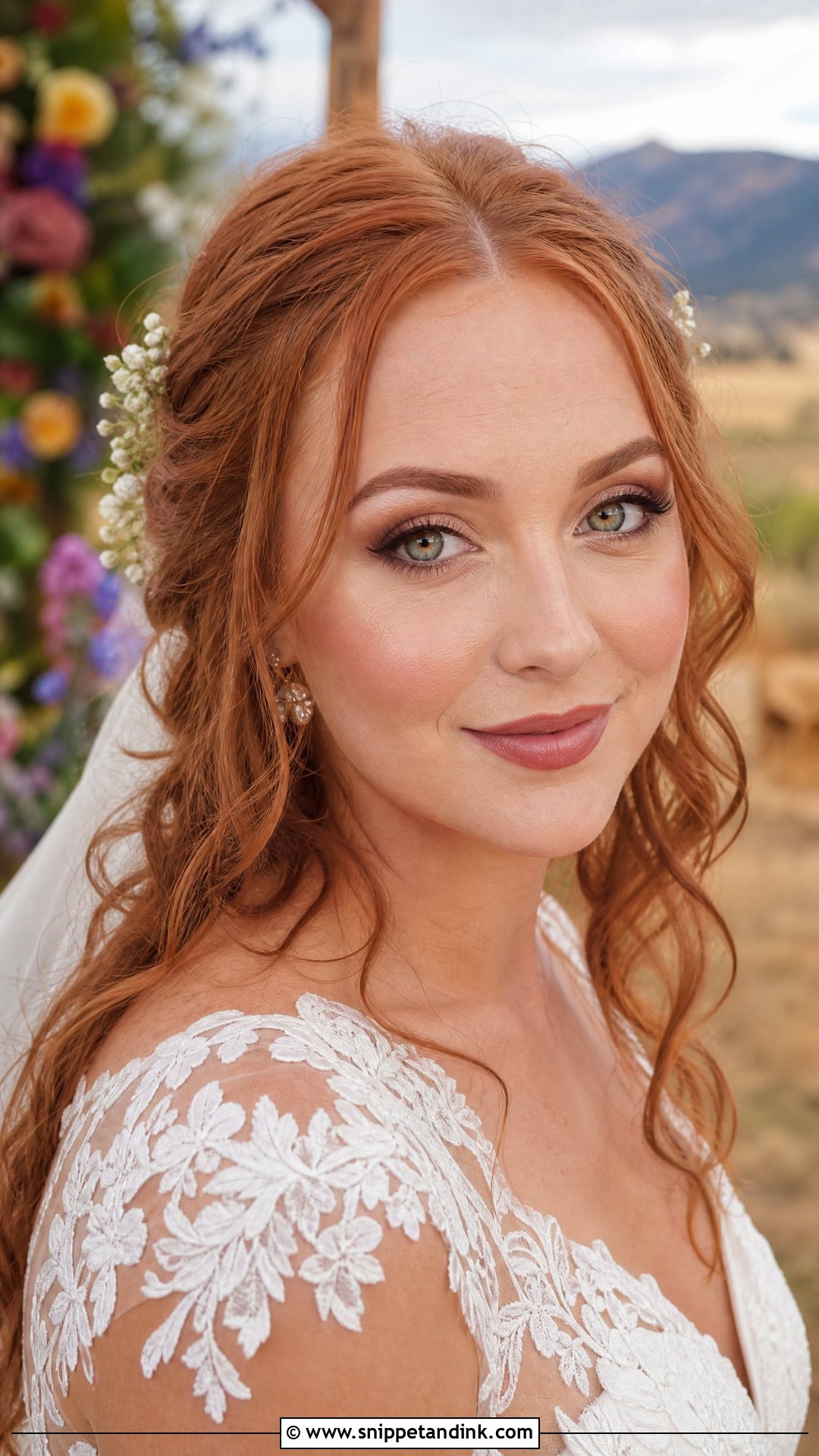 Western Wedding Makeup For Green Eyes - Snippet and Ink - 20 Western Wedding Makeup Ideas