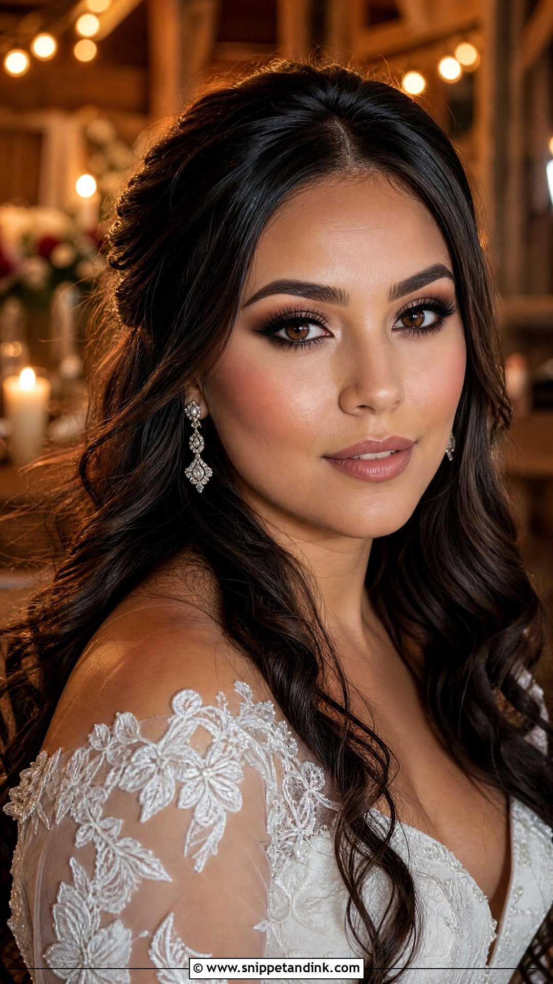 Western Wedding Makeup With Smokey Eye - Snippet and Ink - 20 Western Wedding Makeup Ideas