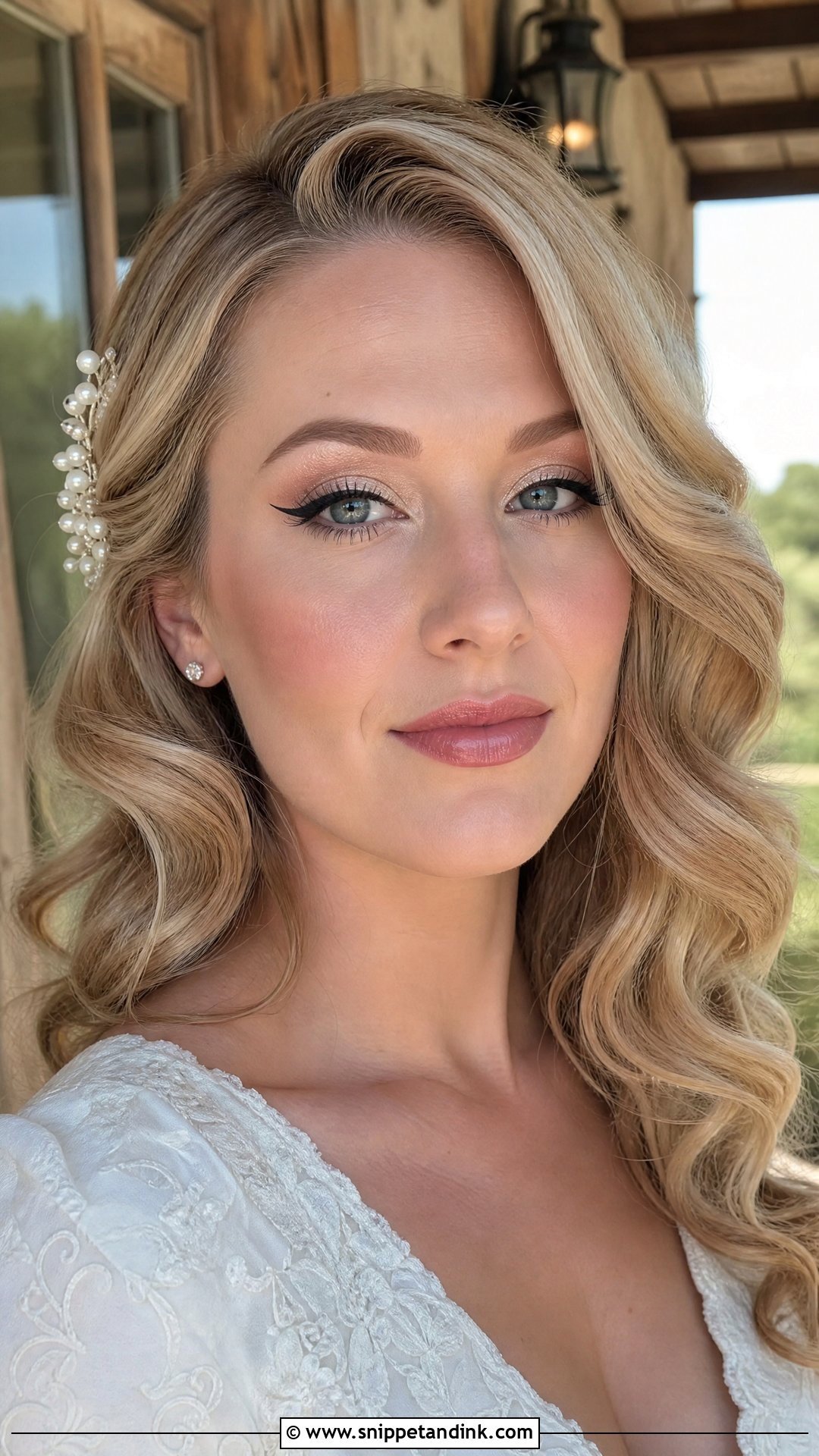Western Wedding Makeup With Winged Liner - Snippet and Ink - 20 Western Wedding Makeup Ideas