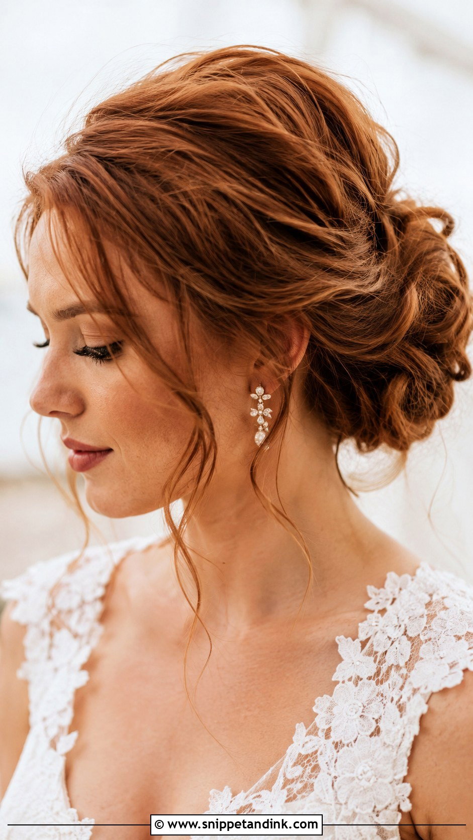 Western Wedding Messy Bun - Snippet and Ink - 15 Western Hairstyles for Women for Wedding