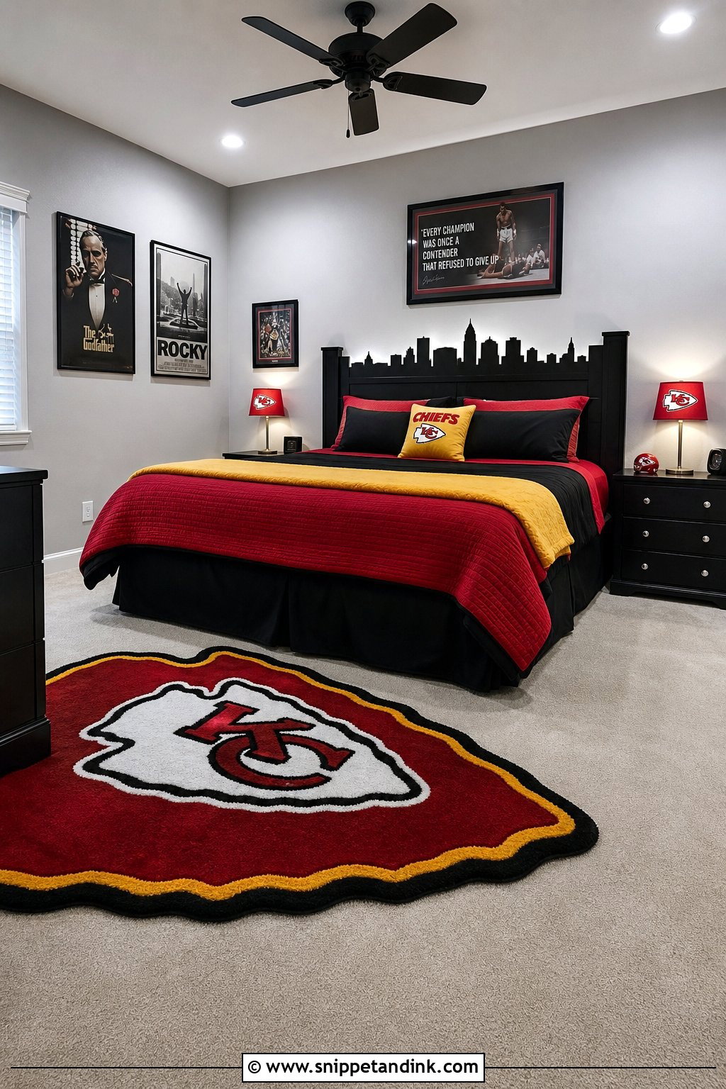 Whimsical Mickey Mouse Theme - Snippet and Ink - 25 Disney Bedroom Ideas for Magical Spaces