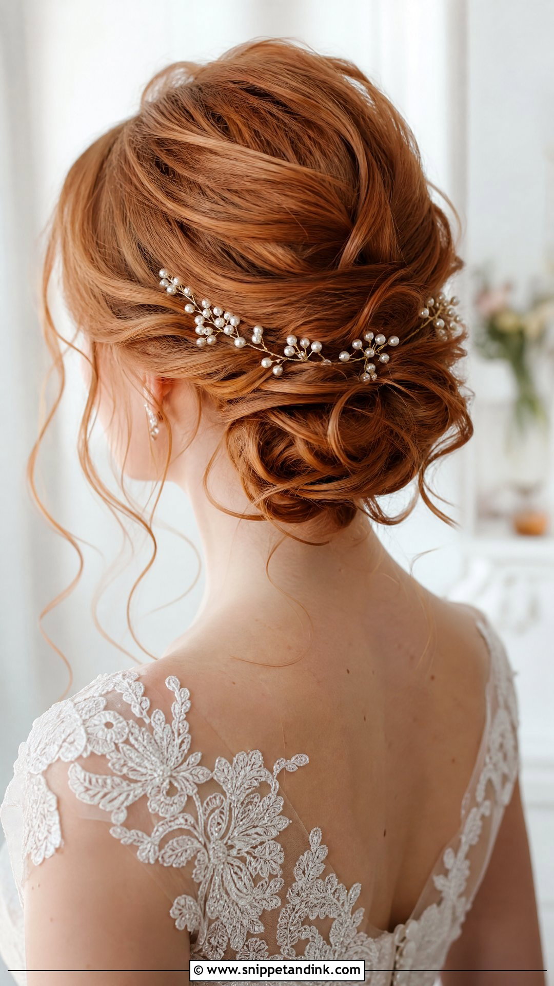 Whimsical Wedding Hairstyle With Twisted Updo - Snippet and Ink - 15 Fantasy Wedding Hairstyles