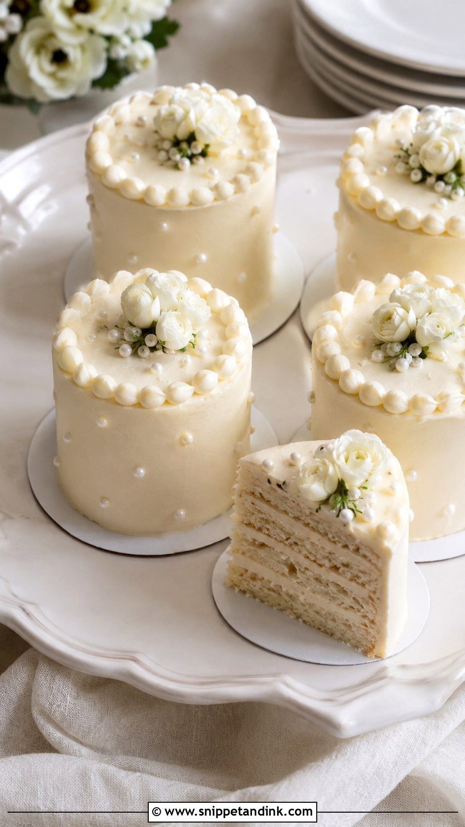 White Almond Mini Wedding Cake Recipe - Snippet and Ink - 25 White Almond Wedding Cake Recipe From Scratch