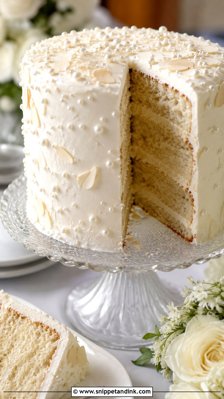White Almond Sour Cream Wedding Cake Recipe - Snippet and Ink - 25 White Almond Wedding Cake Recipe From Scratch