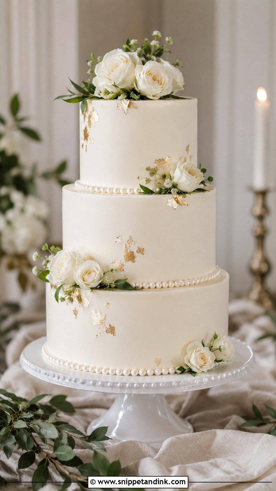 White Almond Wedding Cake Mix - Snippet and Ink - 20 Wedding Cake Mix Ideas