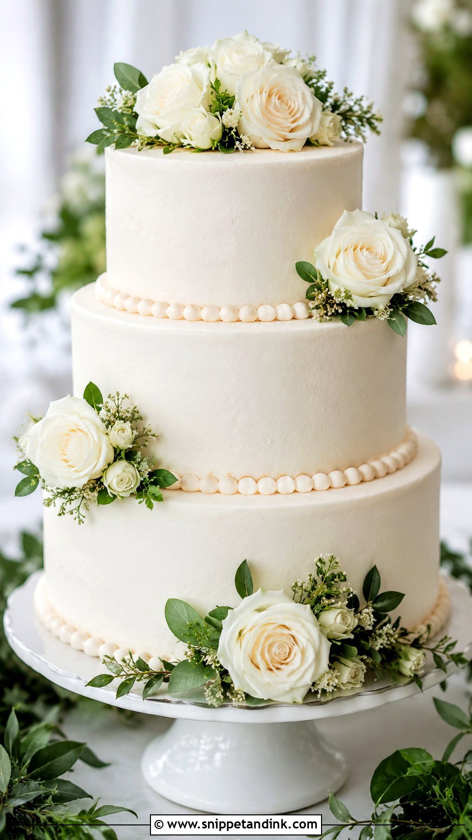 White Almond Wedding Cake Recipe - Snippet and Ink - 20 Moist White Wedding Cake Recipe
