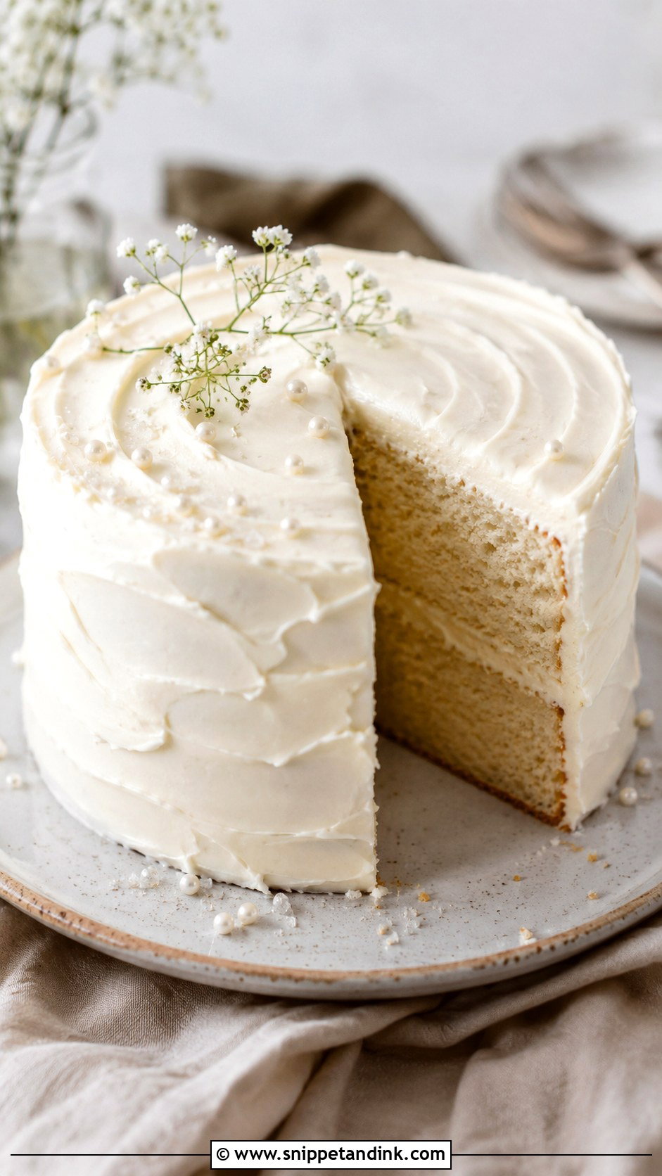 White Almond Wedding Cake With Cream Cheese Frosting - Snippet and Ink - 25 White Almond Wedding Cake Recipe From Scratch
