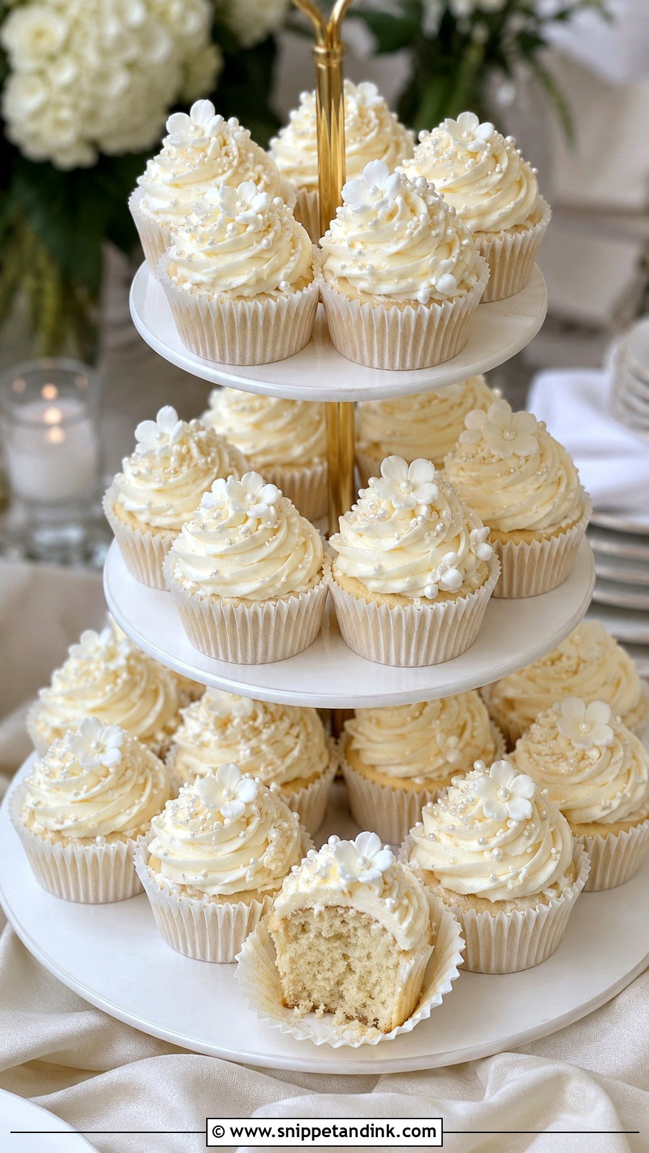 White Almond Wedding Cupcake Recipe - Snippet and Ink - 25 White Almond Wedding Cake Recipe From Scratch
