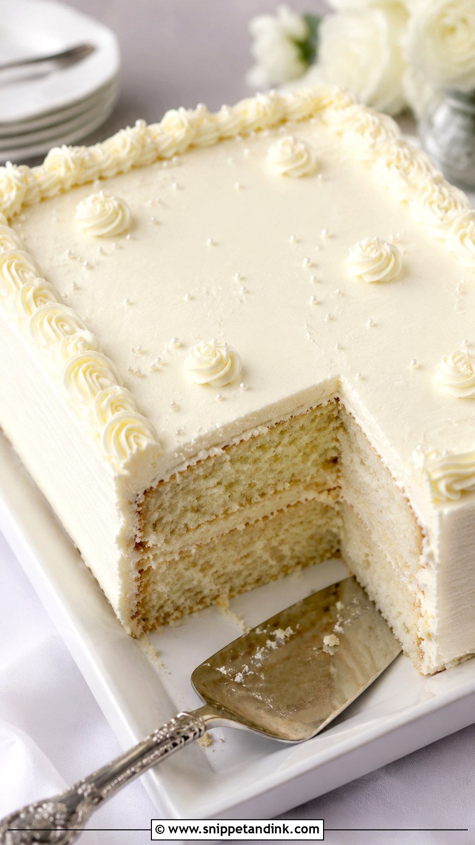 White Almond Wedding Sheet Cake Recipe - Snippet and Ink - 25 White Almond Wedding Cake Recipe From Scratch